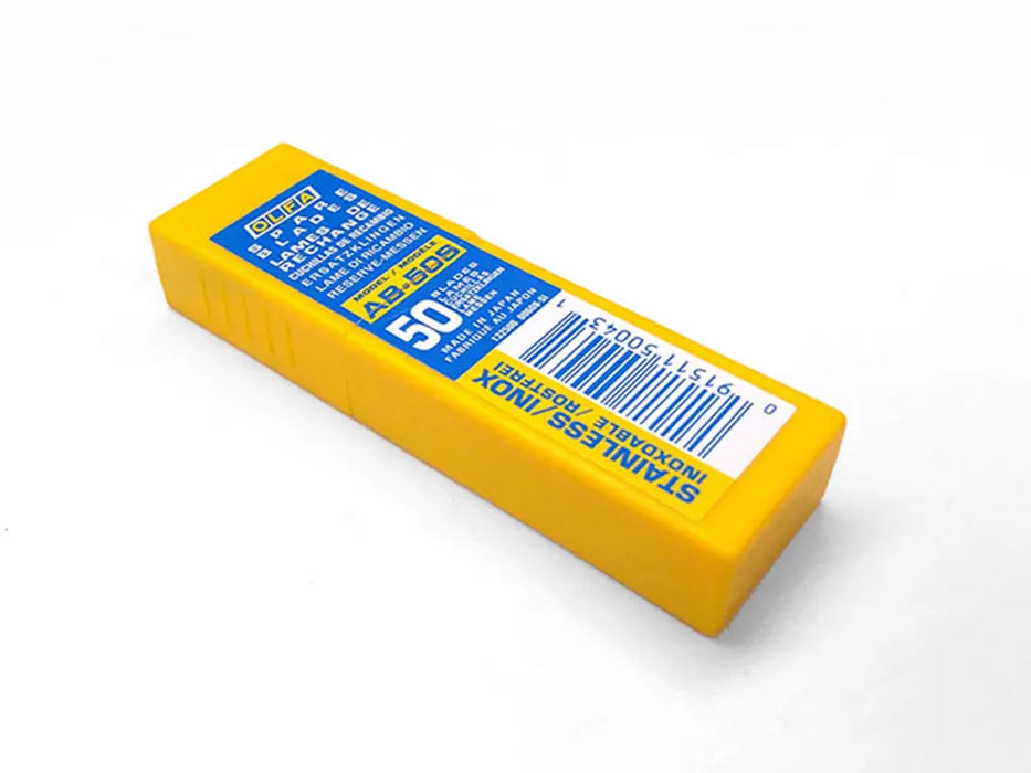BDF 2OL50 OLFA 9mm Snap-off Blade, 50-pack