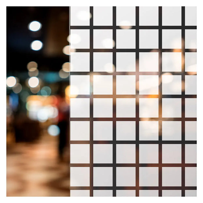 BDF BBL Decorative Window Film Bold Block (1 3/8 Inch Wide Squares)
