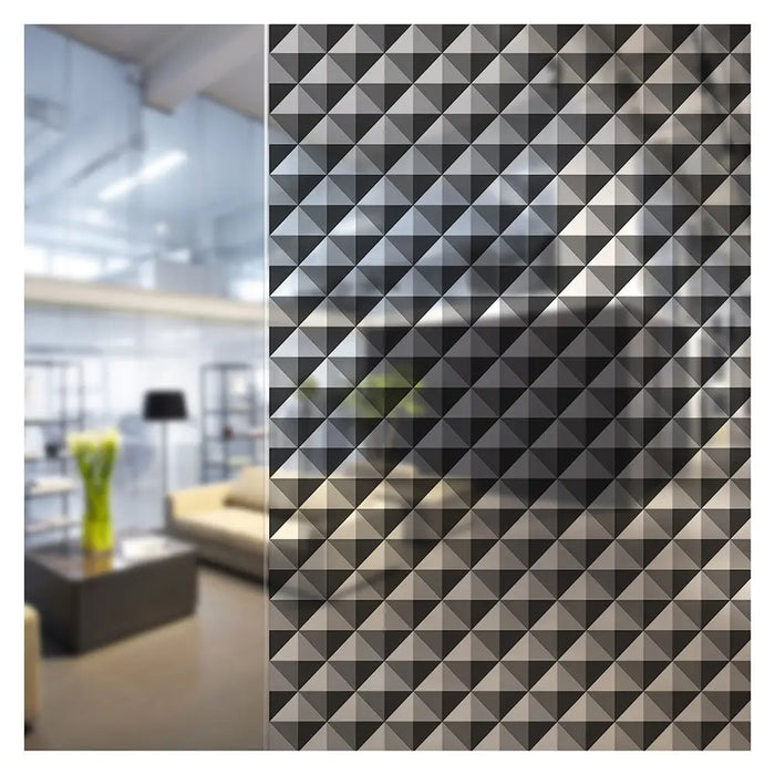 BDF 4BKTRI Decorative Window Film Black Triangle