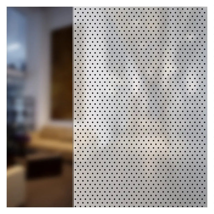 BDF 4PIN Decorative Window Film Pinholes on White