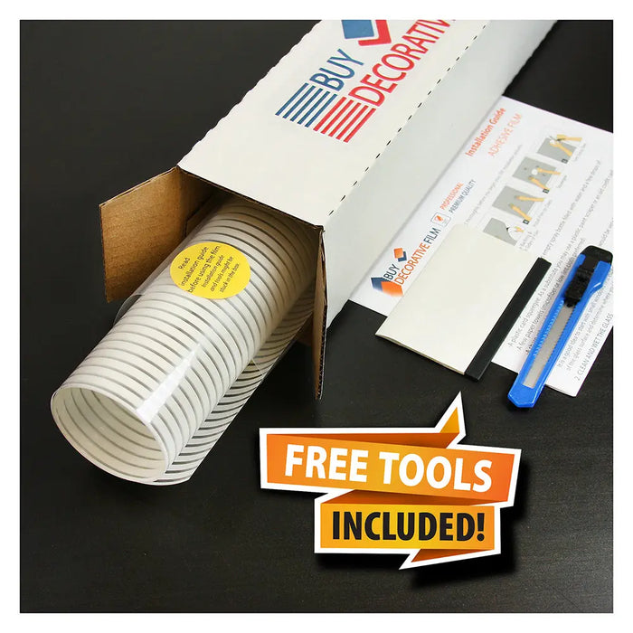 BDF BLM Decorative Window Film Mini Blind (1/8 Inch Wide Stripes)