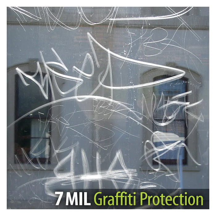 BDF AG7M Window Film Graffiti Protection 7 Mil Clear
