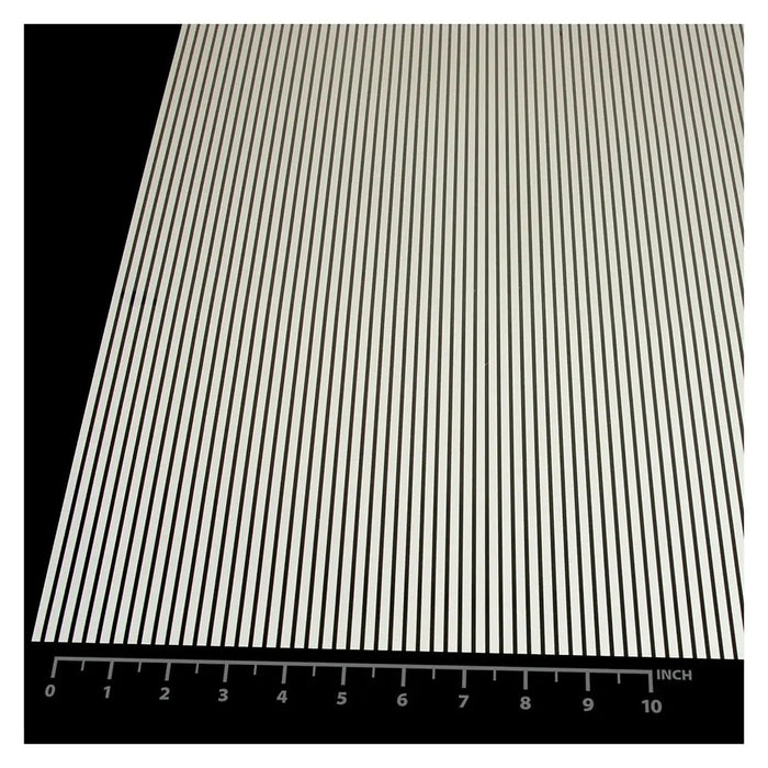 BDF BLM Decorative Window Film Mini Blind (1/8 Inch Wide Stripes)