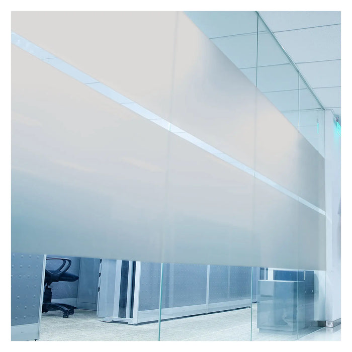 BDF MTSIL Decorative Window Film Silver Matte Frosted Opaque Privacy