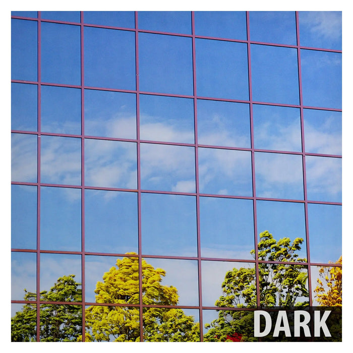 BDF S15 Window Film Daytime Privacy and Heat Control Mirror Silver 15 (Dark)
