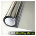 BDF S4MS15 Window Film Security and Daytime Privacy 4 Mil Silver (Dark) - BuyDecorativeFilm
