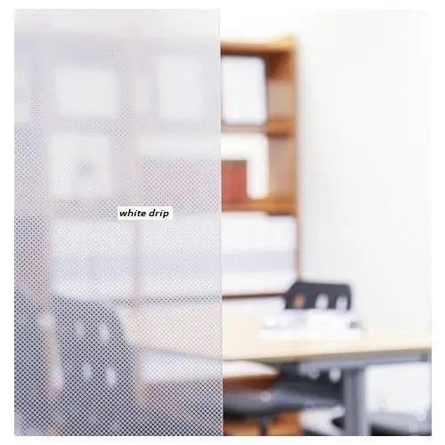 BDF 4WHDR Decorative Window Film White Drip