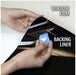 BDF S4MB05 Window Film Security and Daytime Privacy 4 Mil Black 5 (Very Dark) - BuyDecorativeFilm