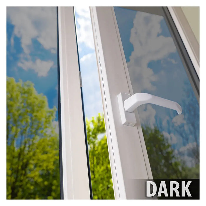 BDF S4MS15 Window Film Security and Daytime Privacy 4 Mil Silver (Dark) - BuyDecorativeFilm