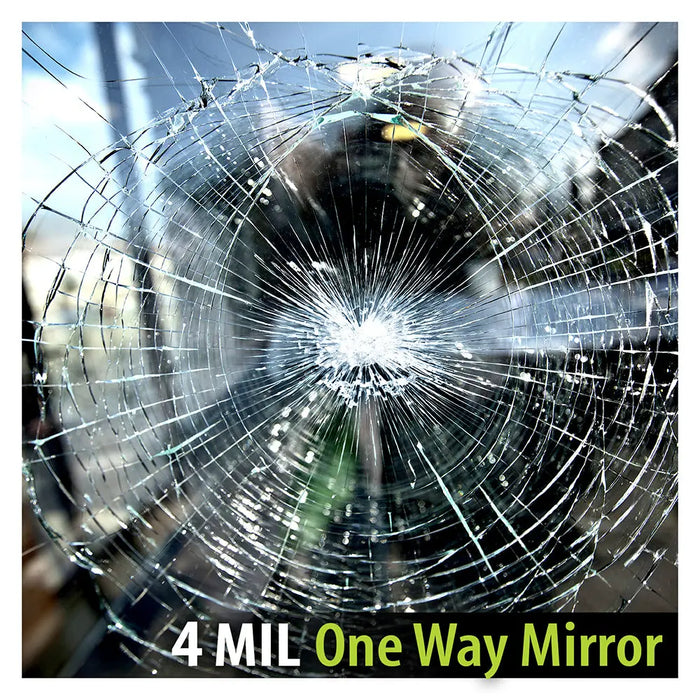 BDF S4MS15 Window Film Security and Daytime Privacy 4 Mil Silver (Dark) - BuyDecorativeFilm