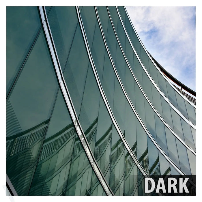 BDF PRGN Window Film Premium Color High Heat Control and Daytime Privacy Green Outside, Silver Inside