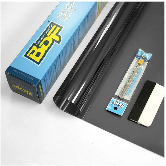 BDF EXNA20 EXTERIOR Window Film Daytime Privacy and Sun Control Natural Black 20 (Dark)