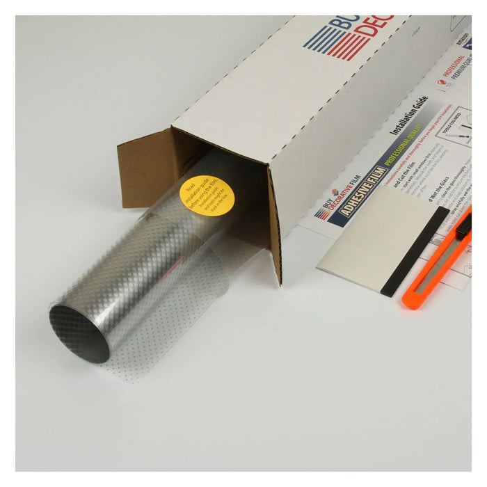 BDF 4SIDR Decorative Window Film Silver Drip