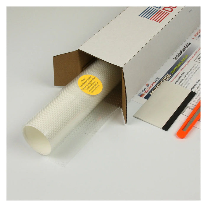 BDF 4WHDR Decorative Window Film White Drip