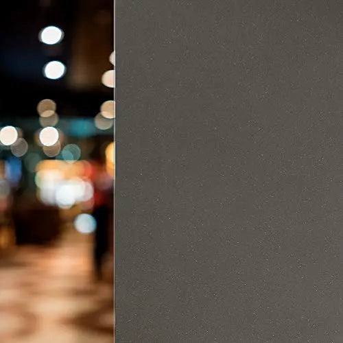 BDF 1SPBK Decorative Window Film Sparkling Frost Black Privacy Static Cling